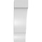 Ekena Millwork 5 1/2-in. W x 10-in. D x 18-in. H Balboa Architectural Grade PVC Knee Brace BRCP055X10X18BOA - alternate 6